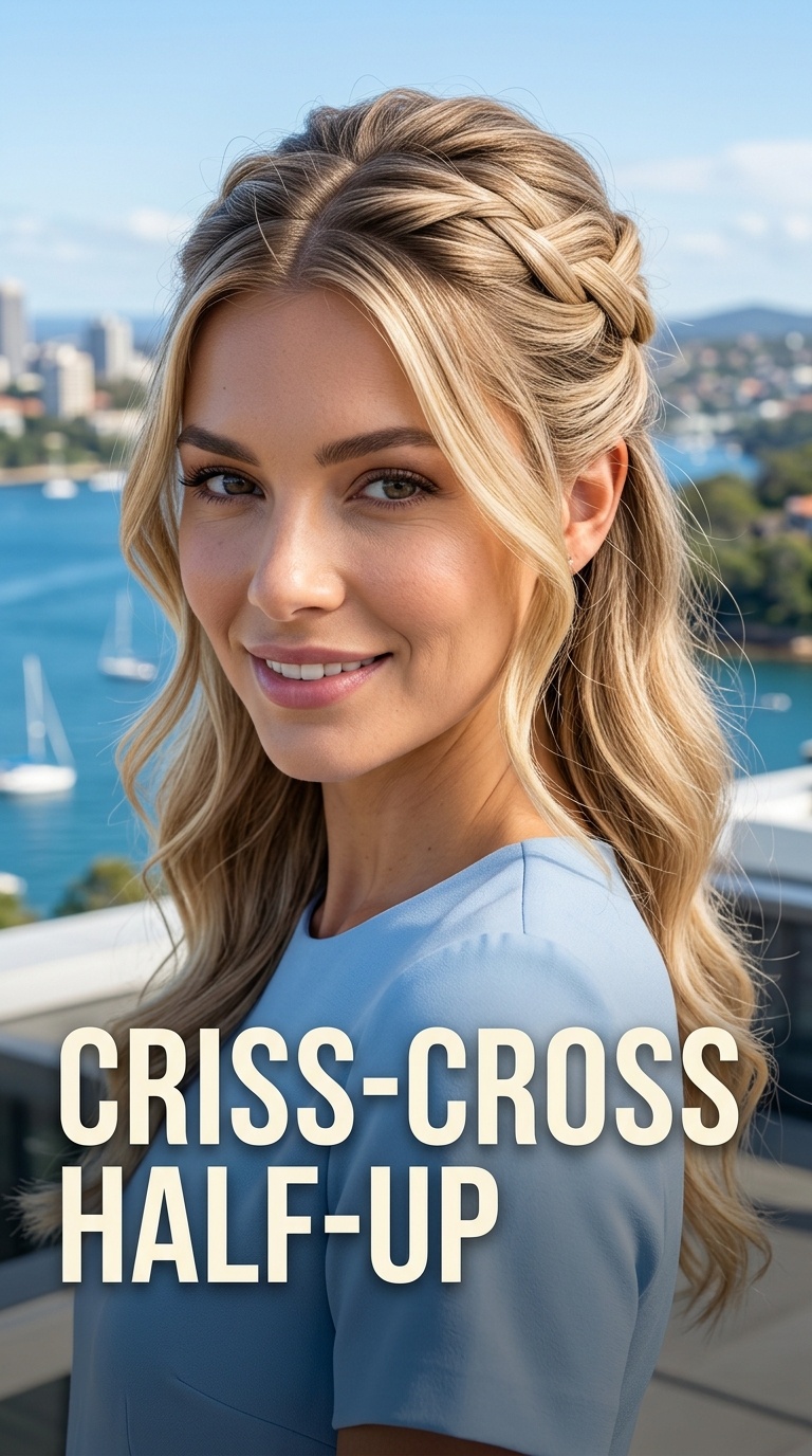 Criss-Cross Half-Up