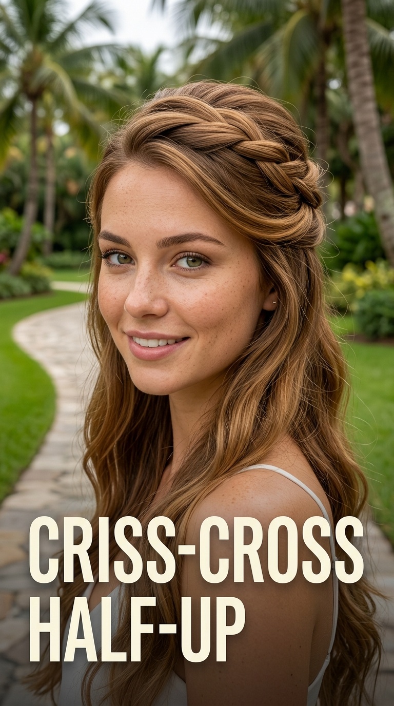 Criss-Cross Half-Up