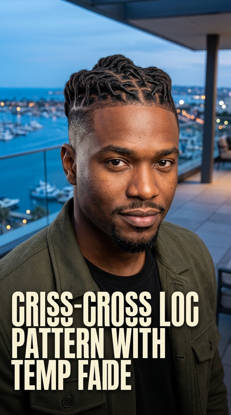 Criss-Cross Loc Pattern with Temp Fade
