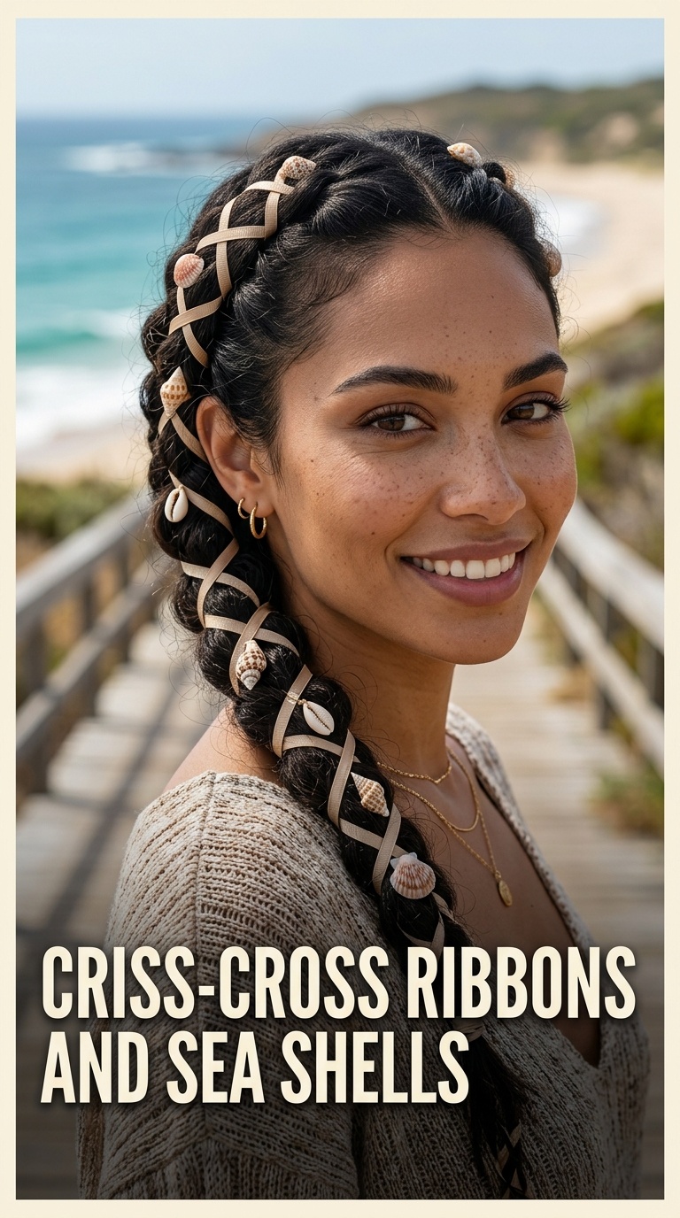Criss-Cross Ribbons and Sea Shells