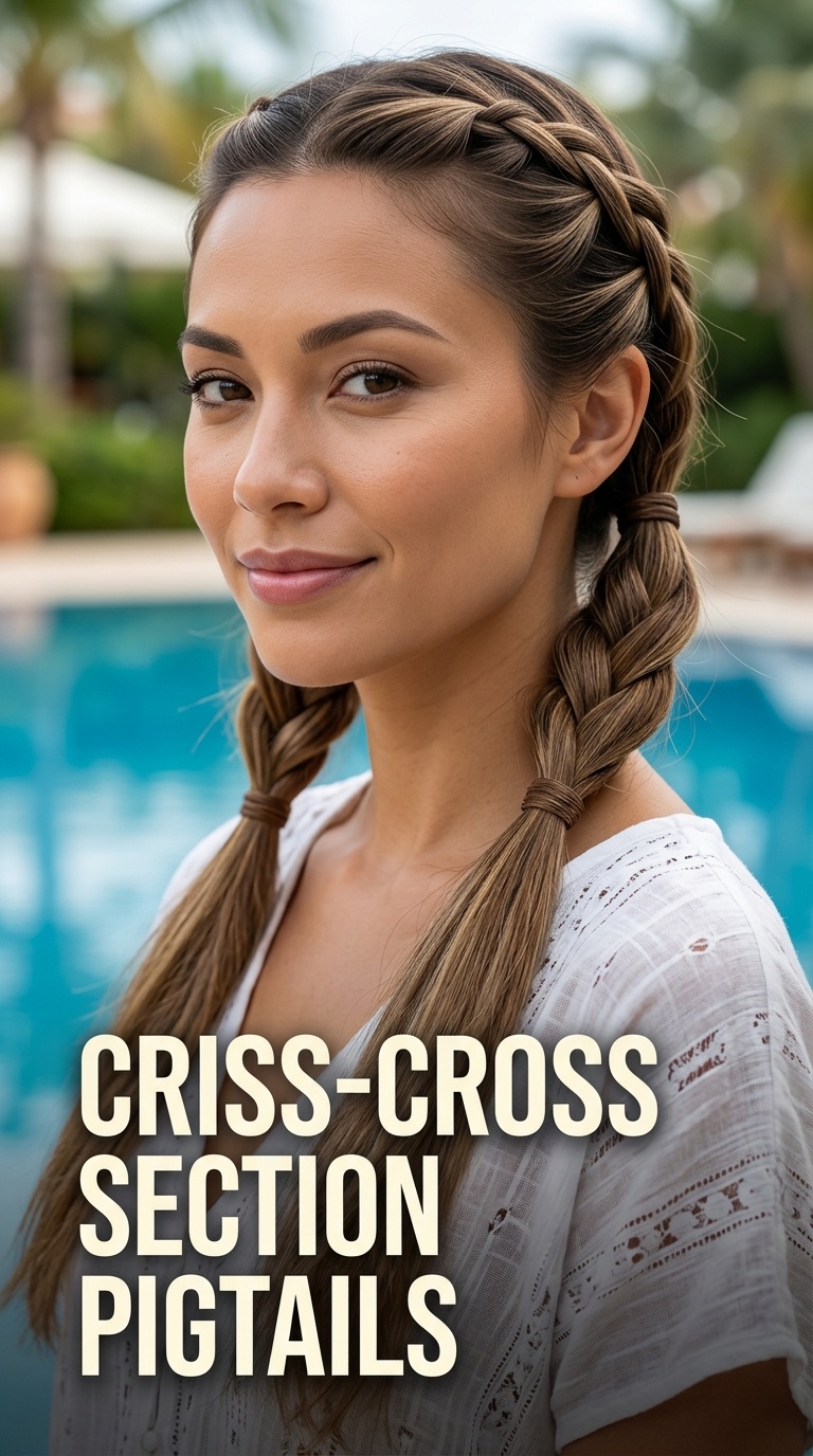 Criss-Cross Section Pigtails