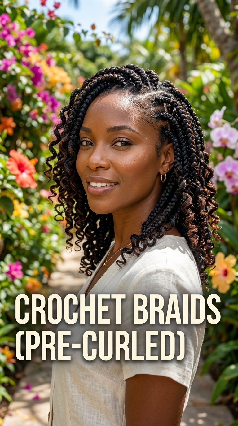 Crochet Braids (Pre-Curled)