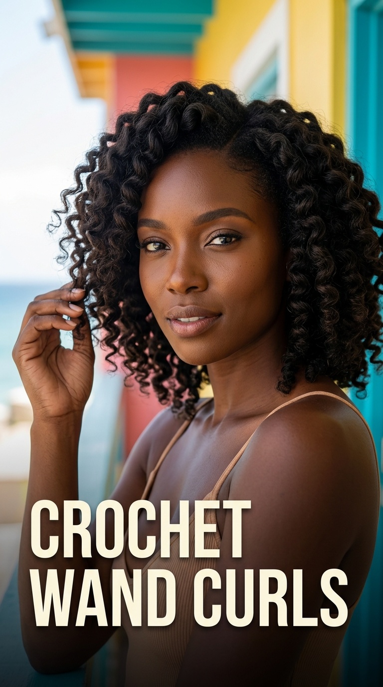 Crochet Wand Curls