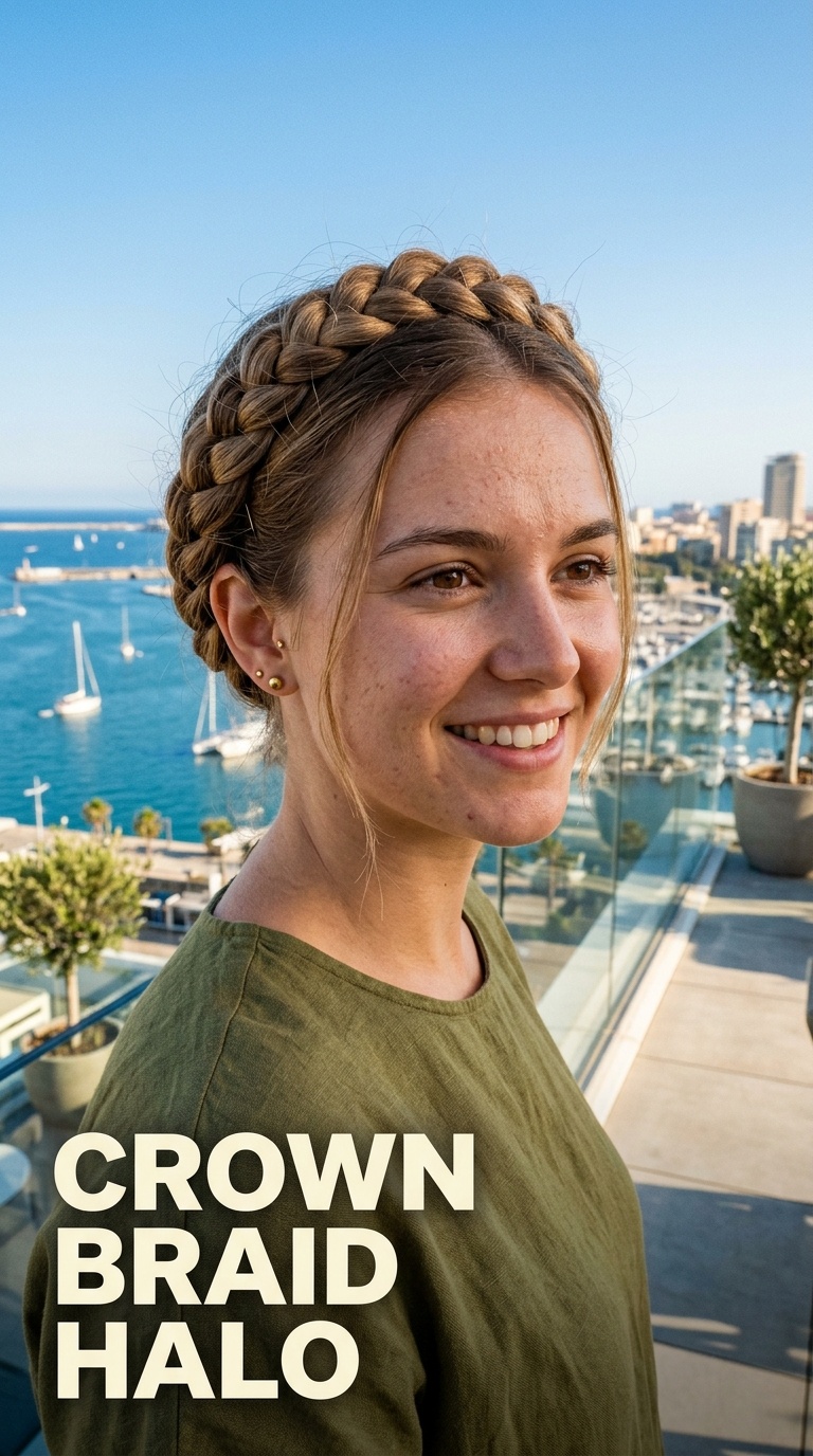 Crown Braid Halo