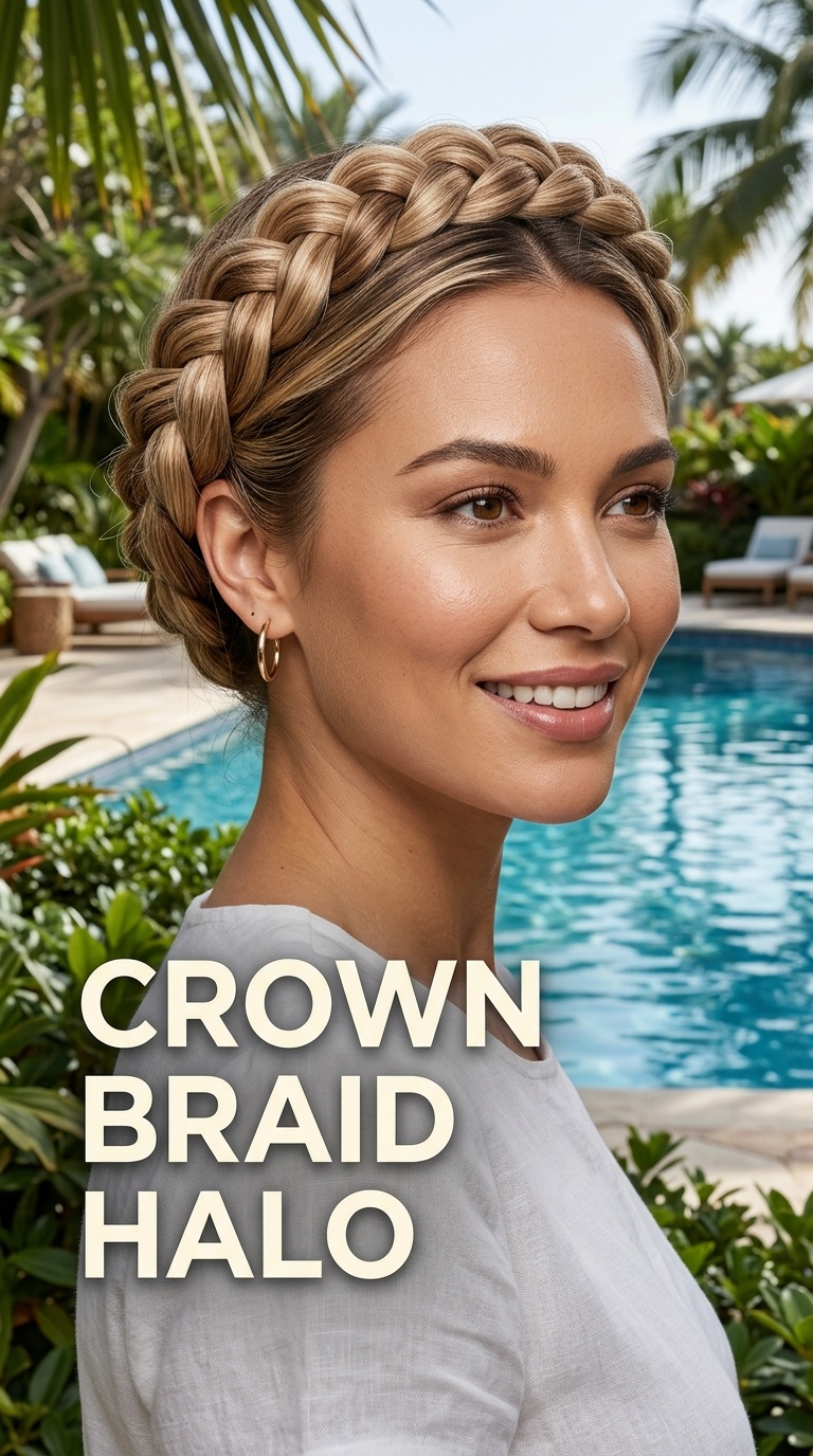 Crown Braid Halo