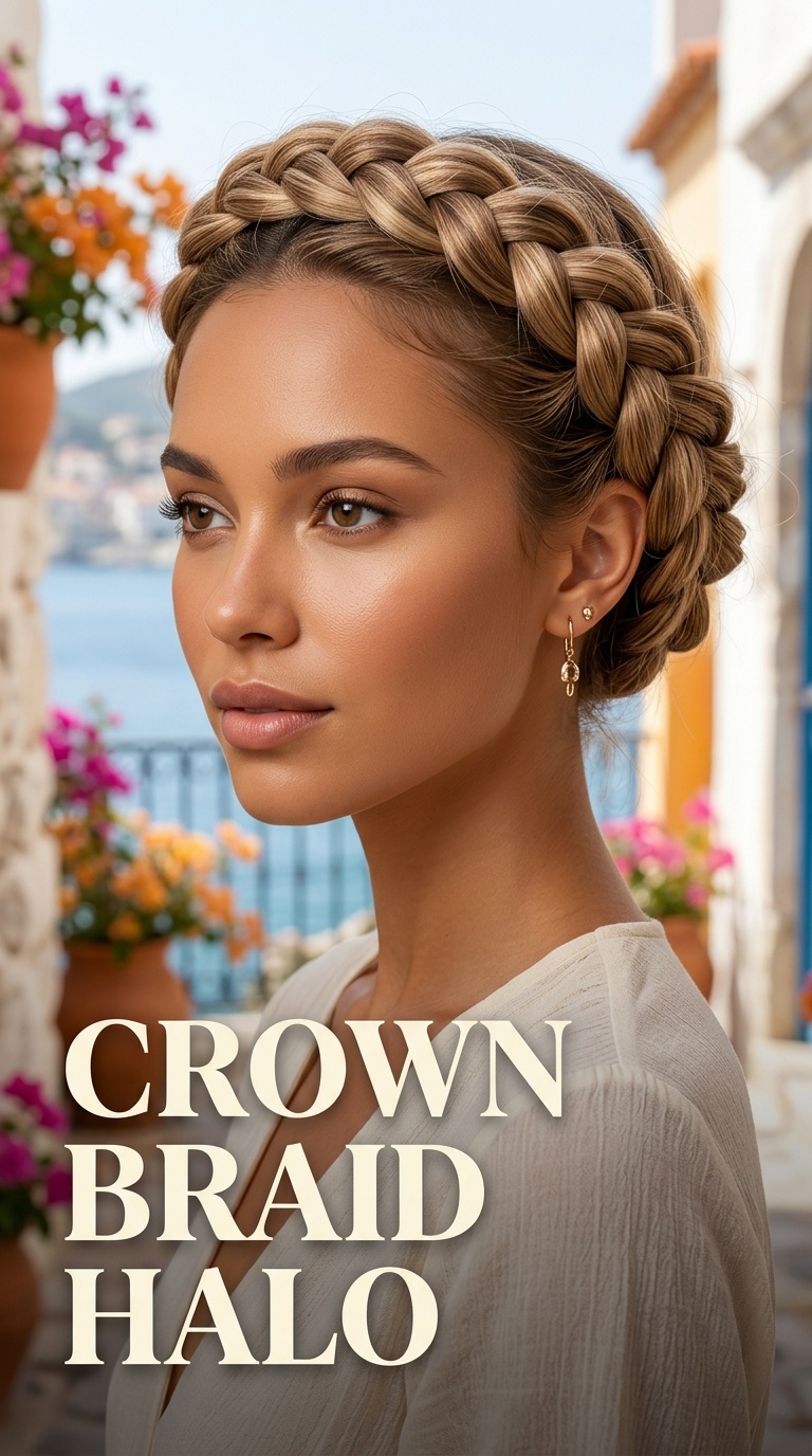 Crown Braid Halo