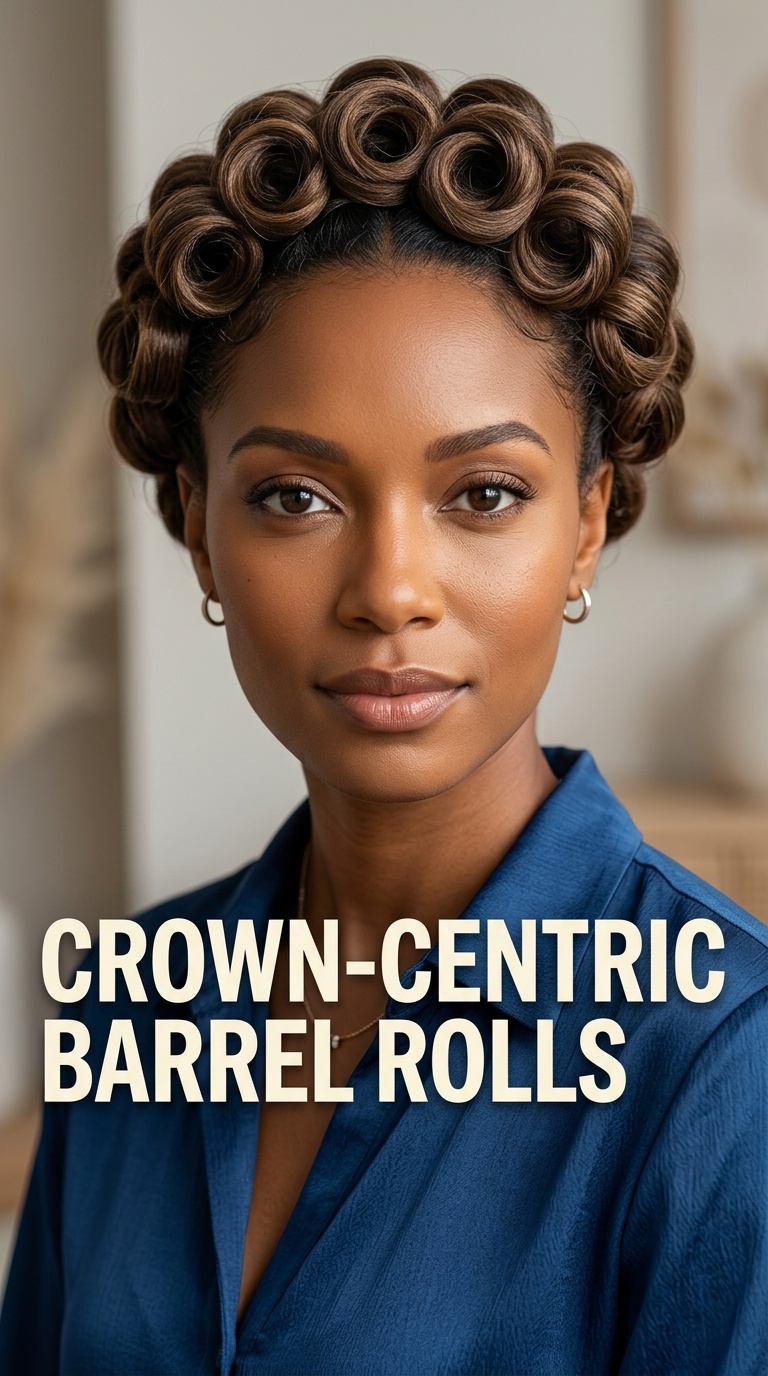 Crown-Centric Barrel Rolls