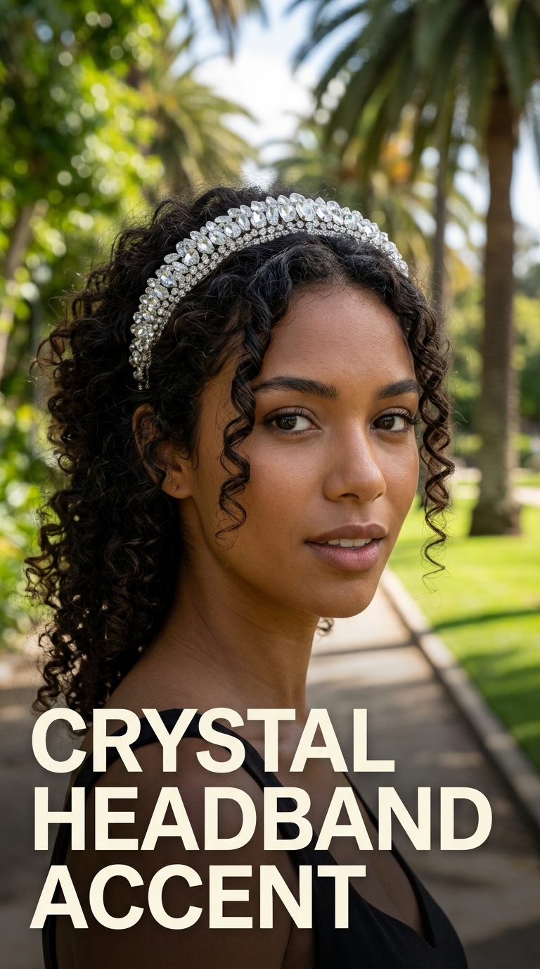 Crystal Headband Accent