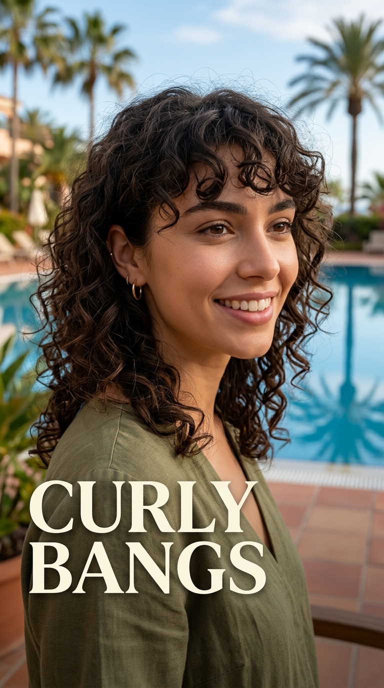 Curly Bangs