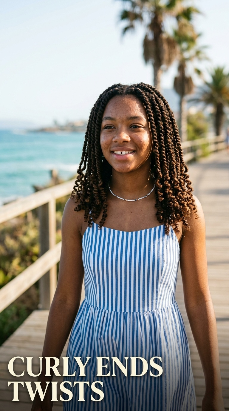 Curly Ends Twists