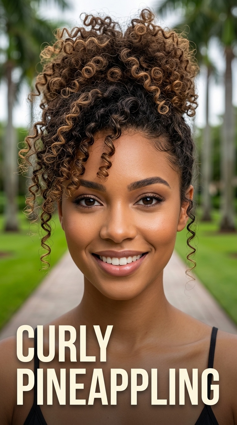 Curly Pineappling