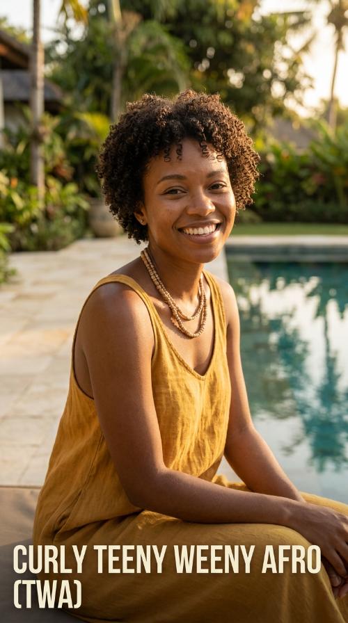 Curly Teeny Weeny Afro (TWA)