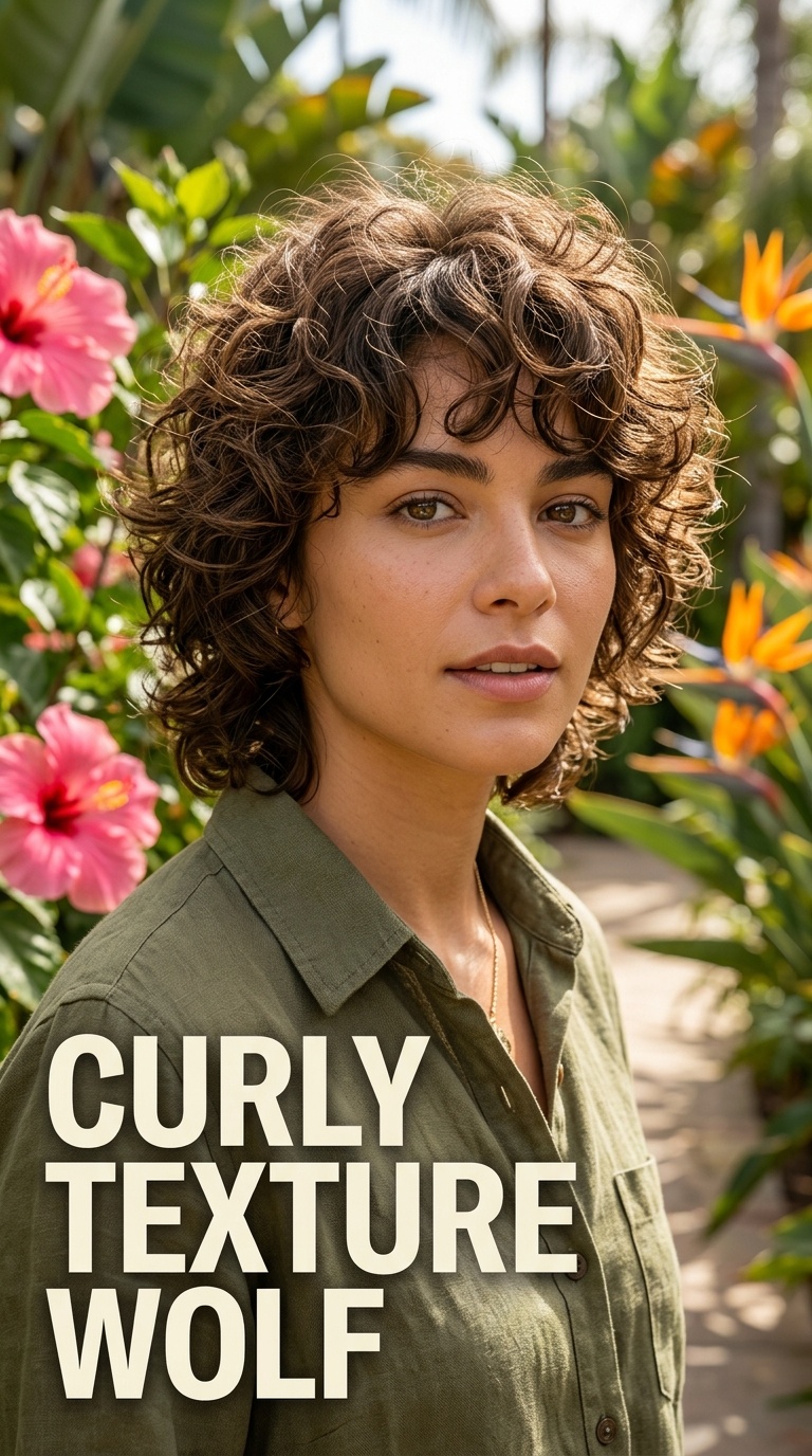 Curly Texture Wolf