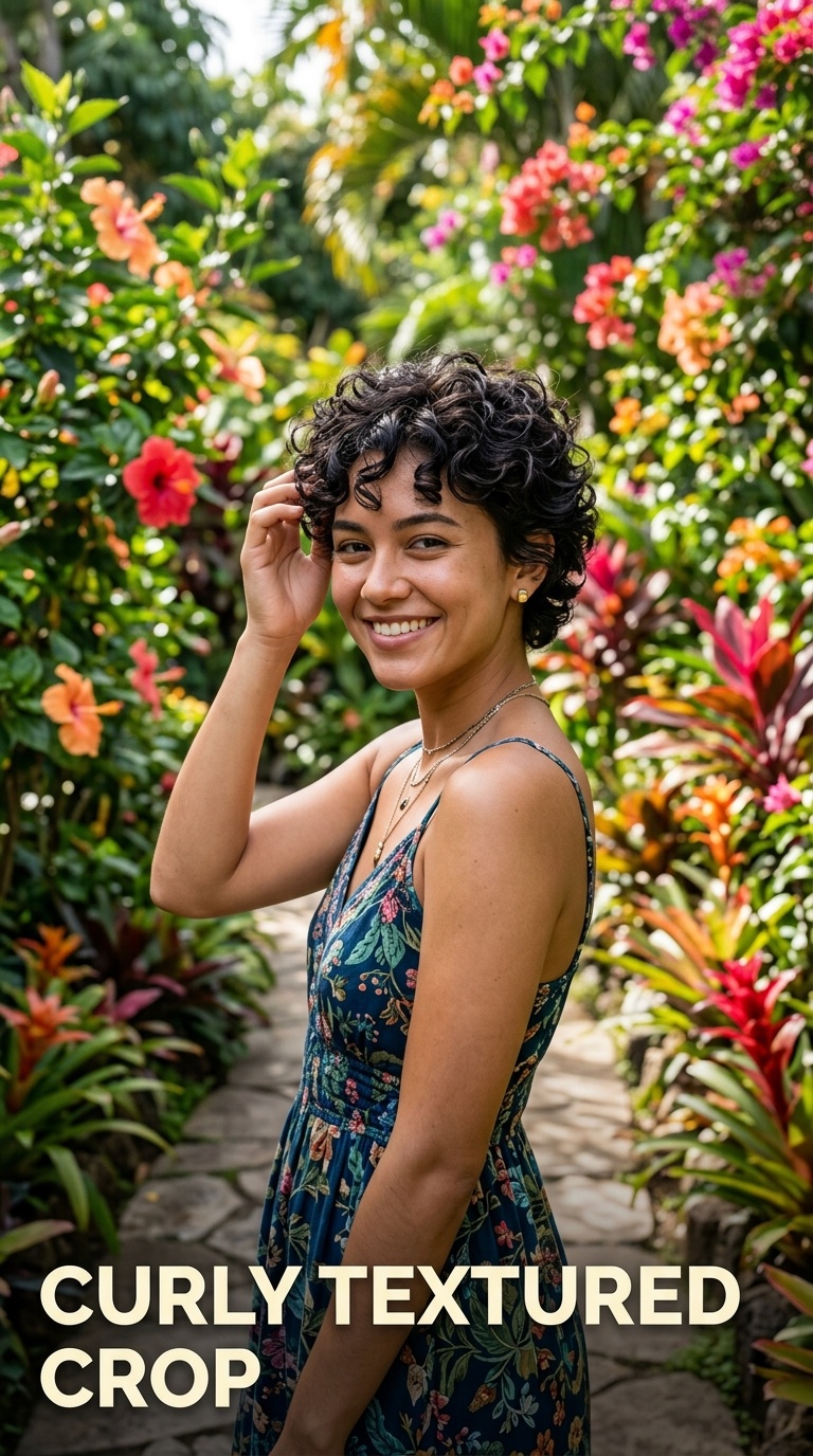 Curly Textured Crop