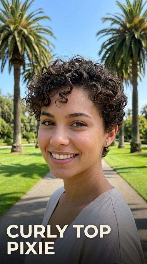 Curly Top Pixie