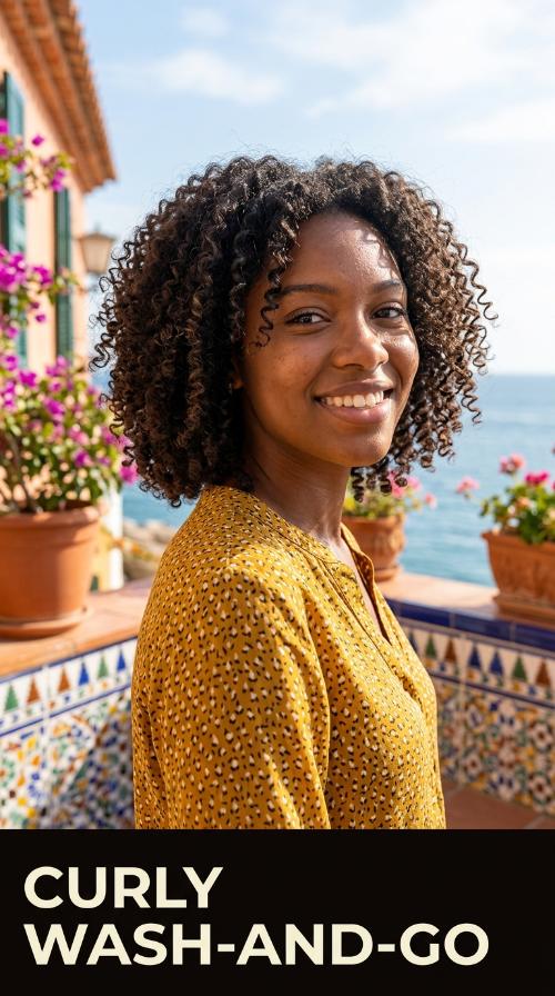 Curly Wash-and-Go
