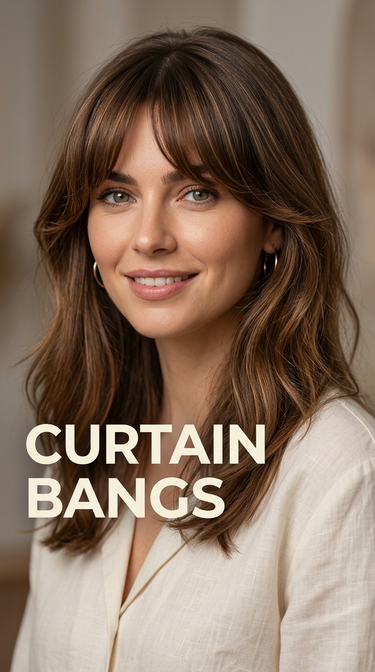 Curtain Bangs