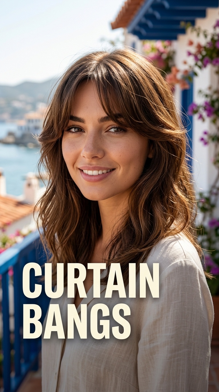 Curtain Bangs