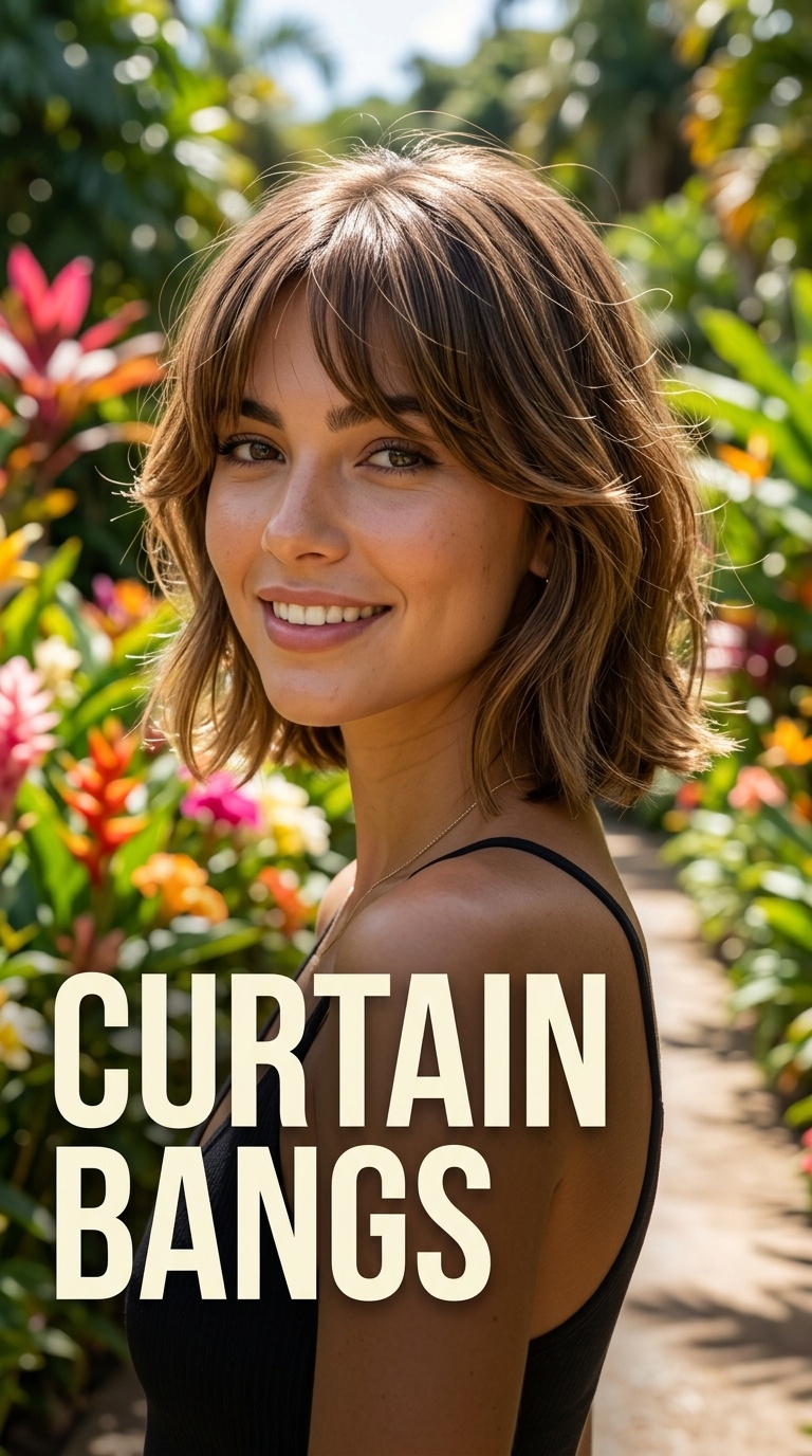 Curtain Bangs