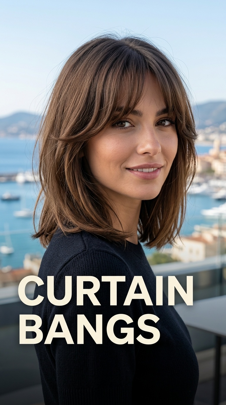 Curtain Bangs