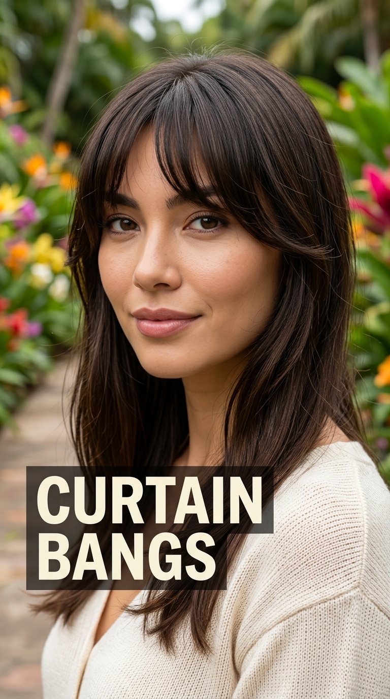 Curtain Bangs
