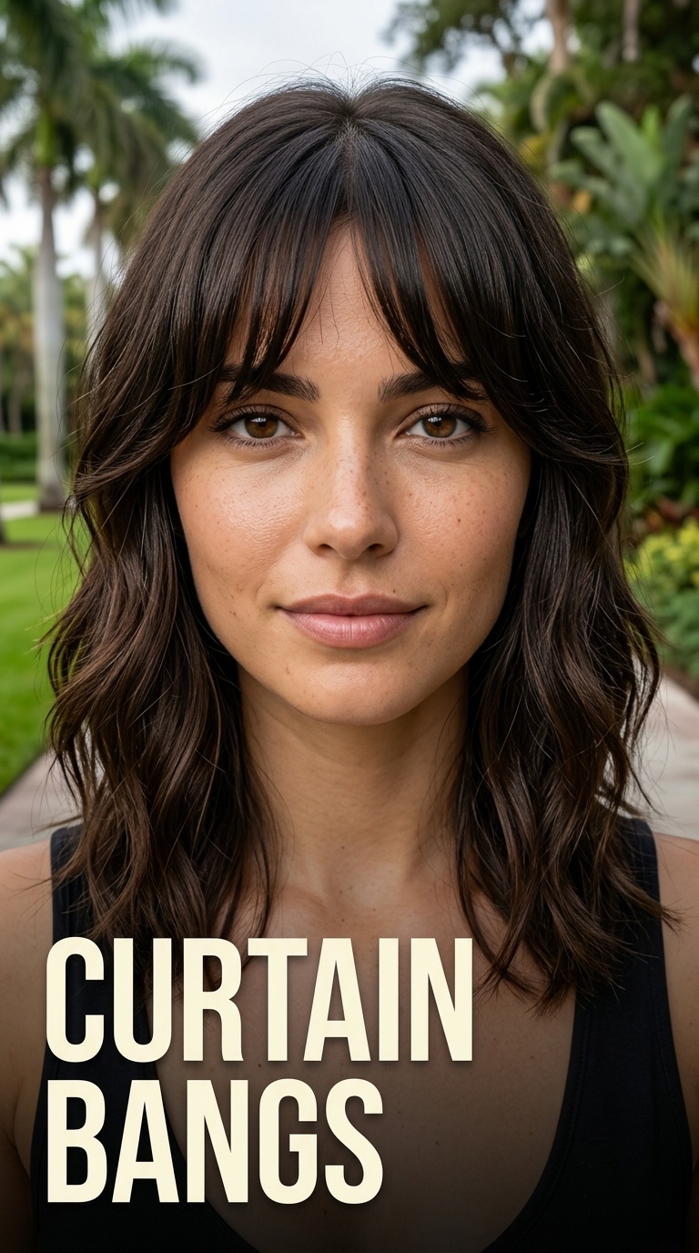 Curtain Bangs