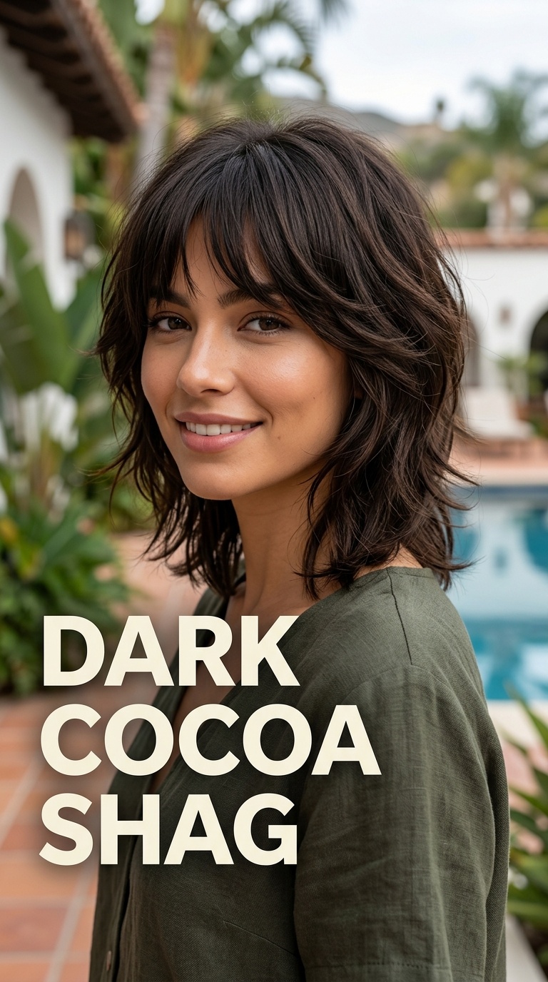 Dark Cocoa Shag