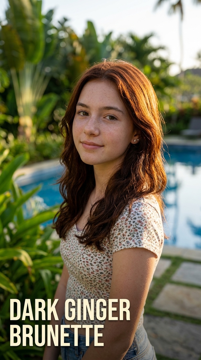 Dark Ginger Brunette
