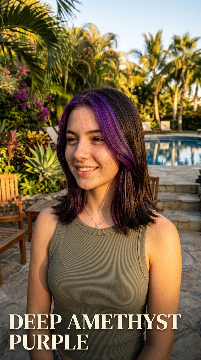 Deep Amethyst Purple