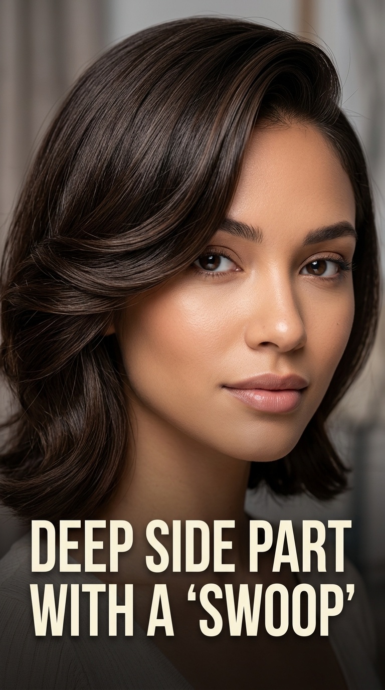 Deep Side Part with a