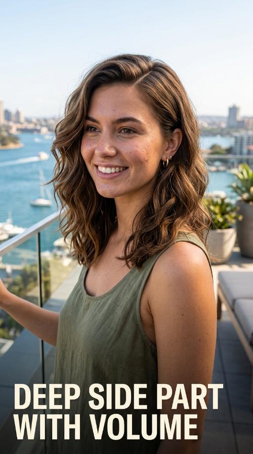 Deep Side Part with Volume