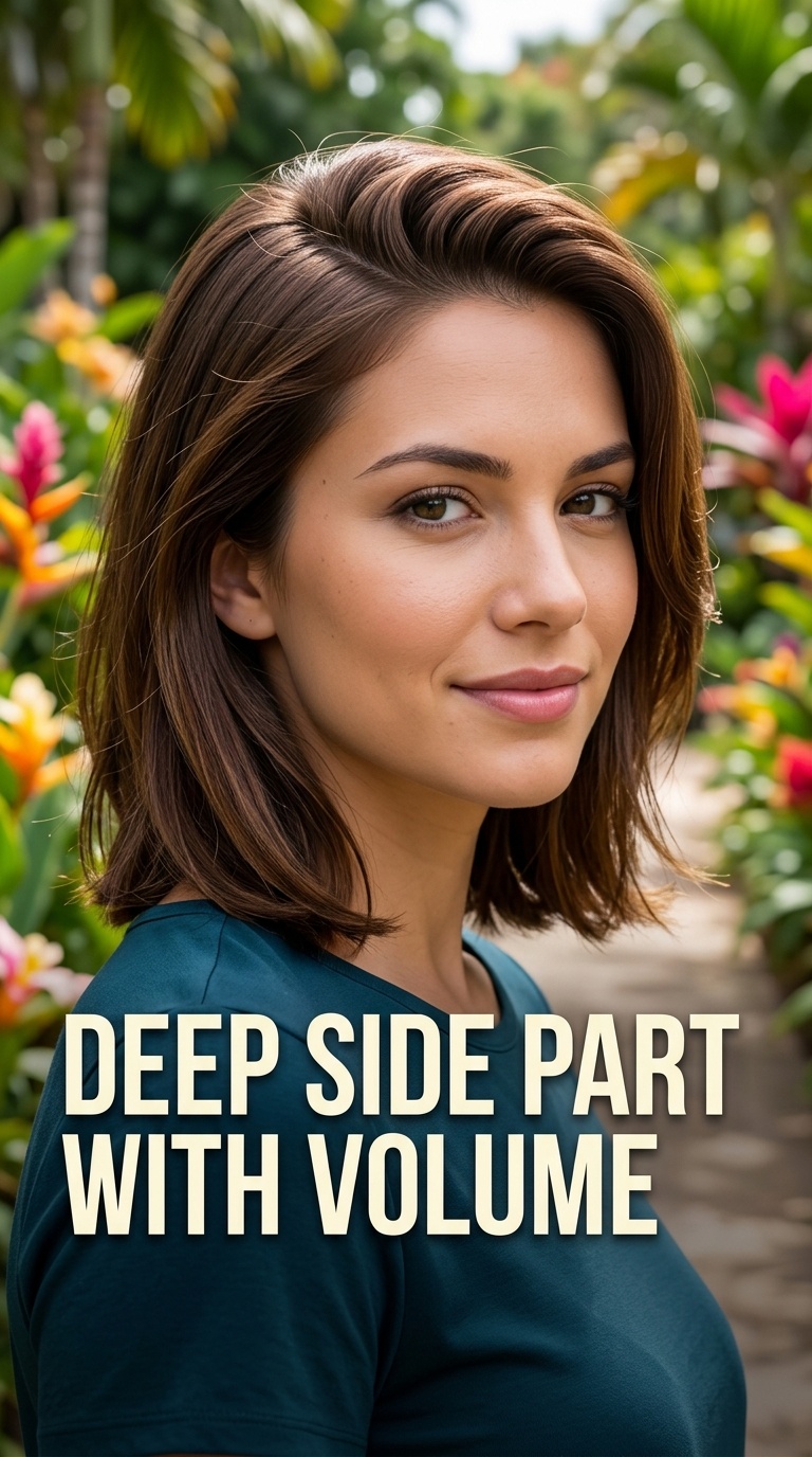Deep Side Part with Volume
