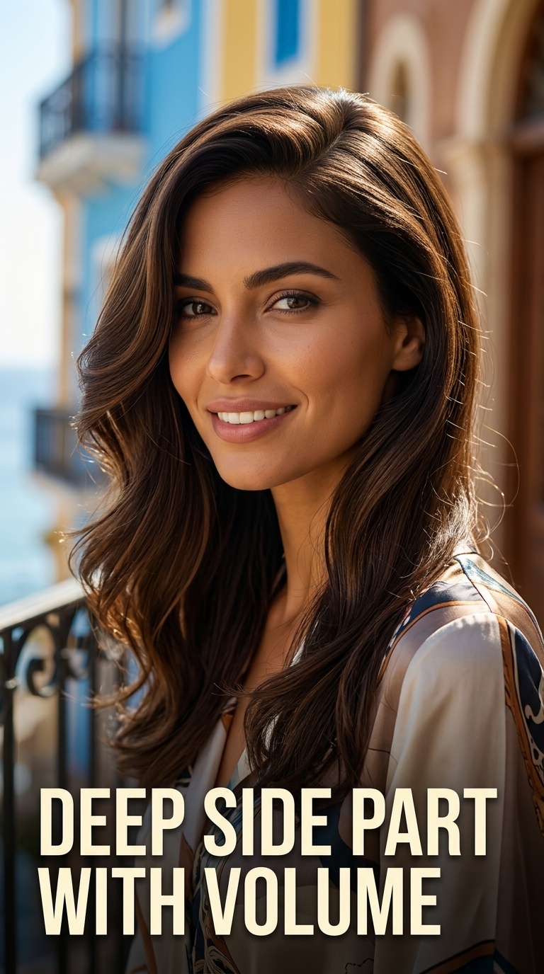 Deep Side Part with Volume