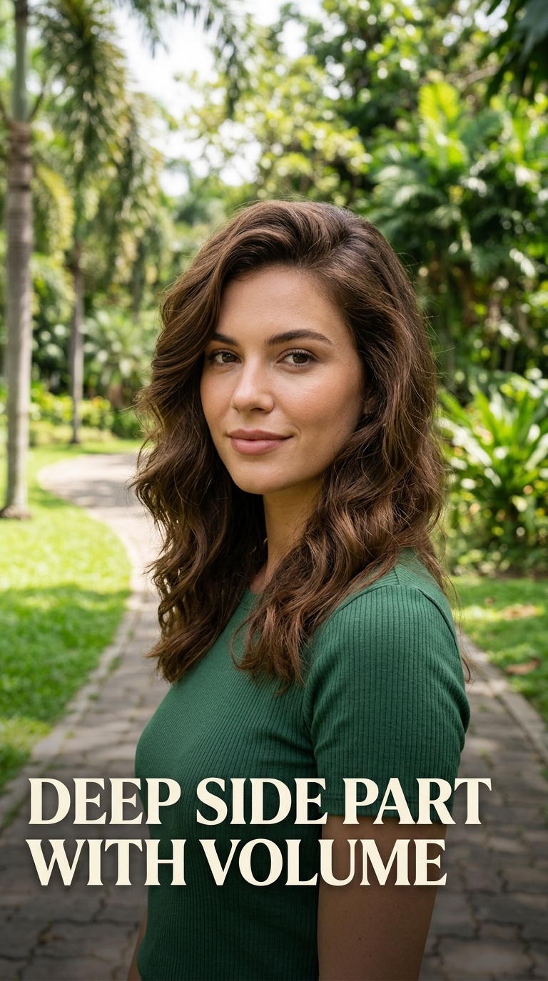 Deep Side Part with Volume