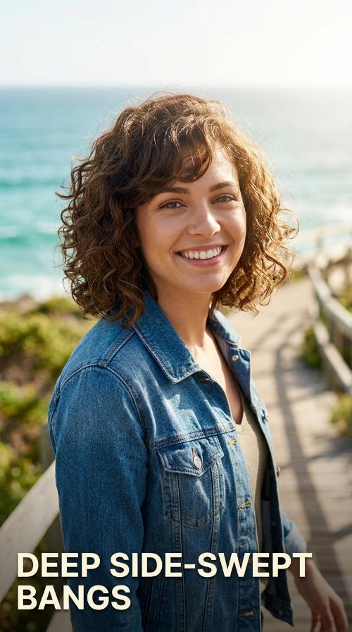 Deep Side-Swept Bangs