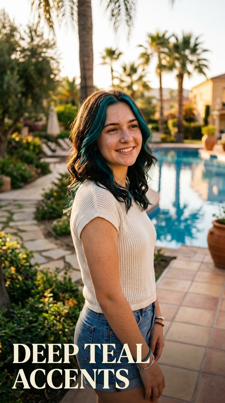 Deep Teal Accents