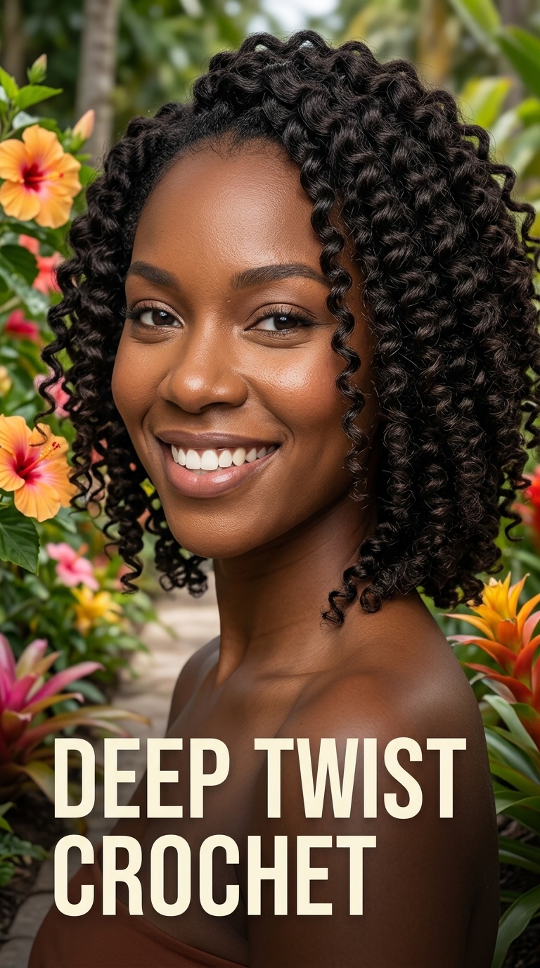 Deep Twist Crochet