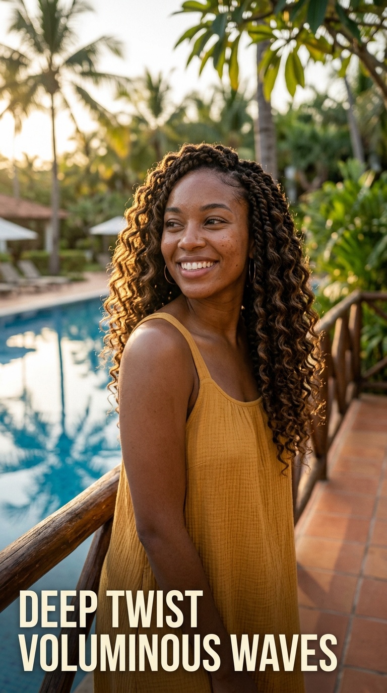 Deep Twist Voluminous Waves