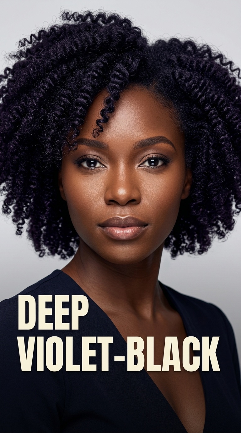 Deep Violet-Black