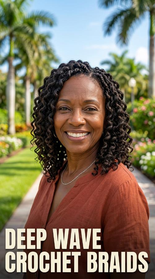 Deep Wave Crochet Braids