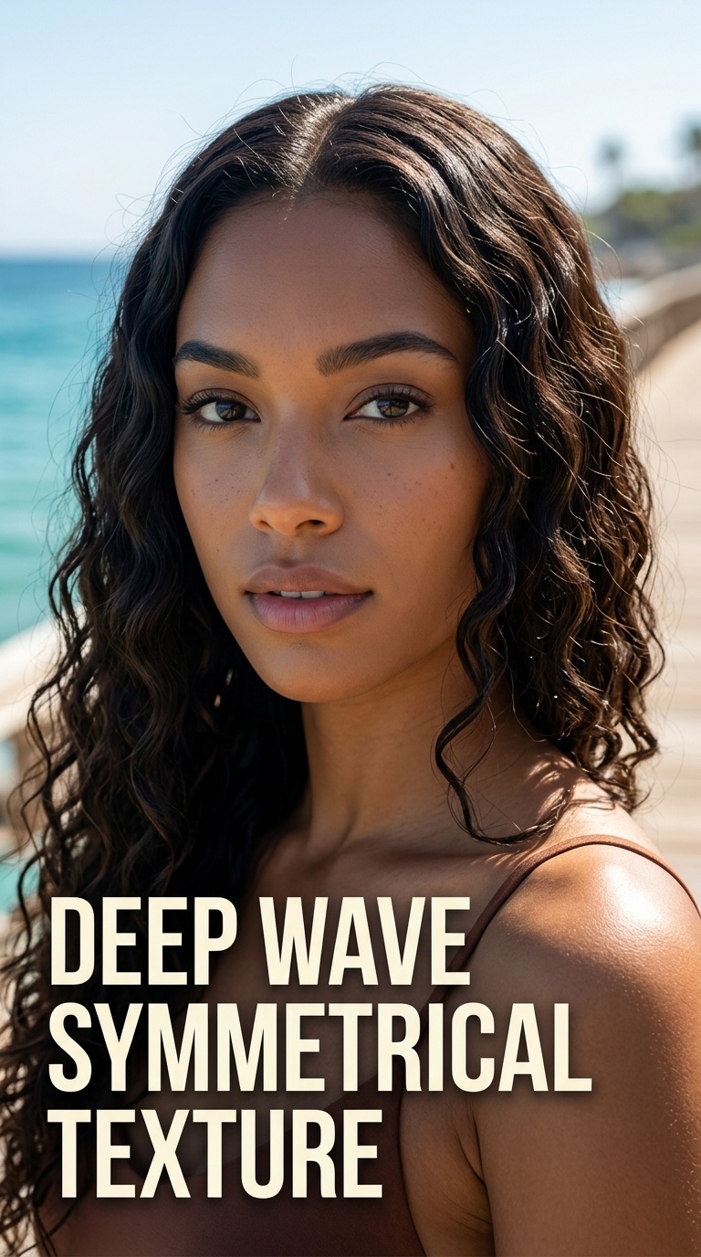 Deep Wave Symmetrical Texture
