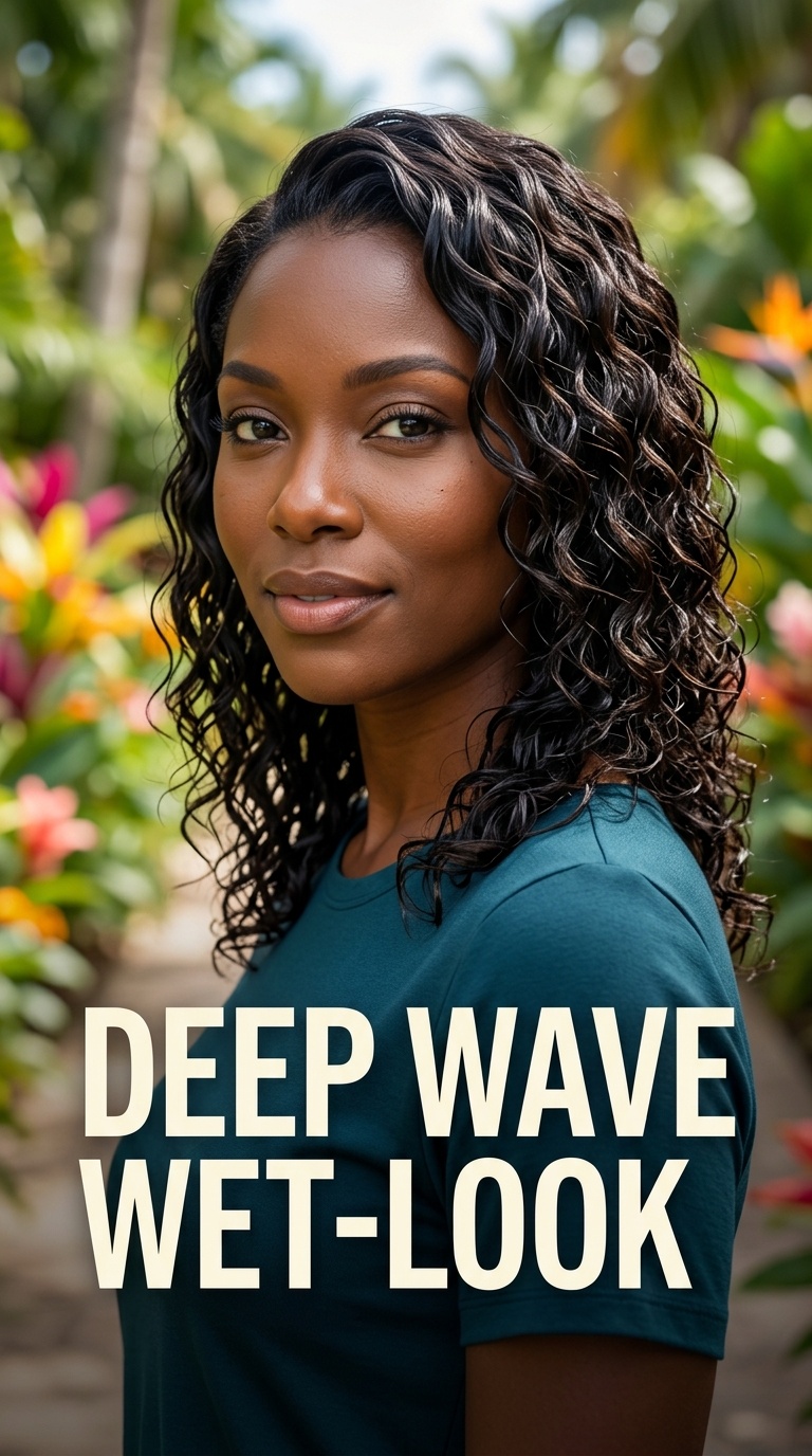 Deep Wave Wet-Look