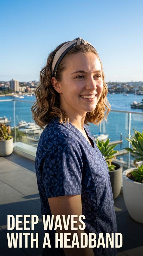 Deep Waves with a Headband