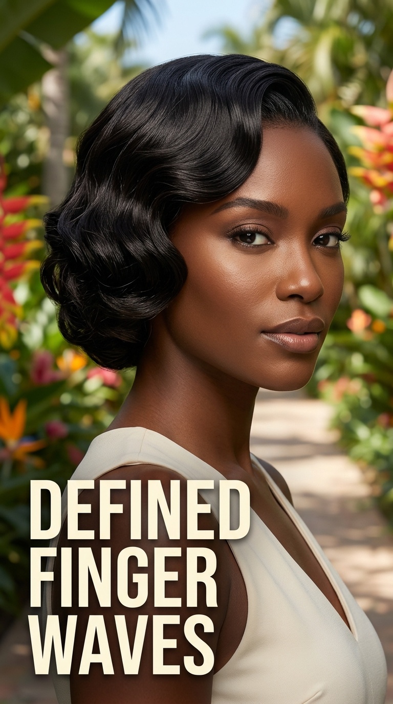 Defined Finger Waves