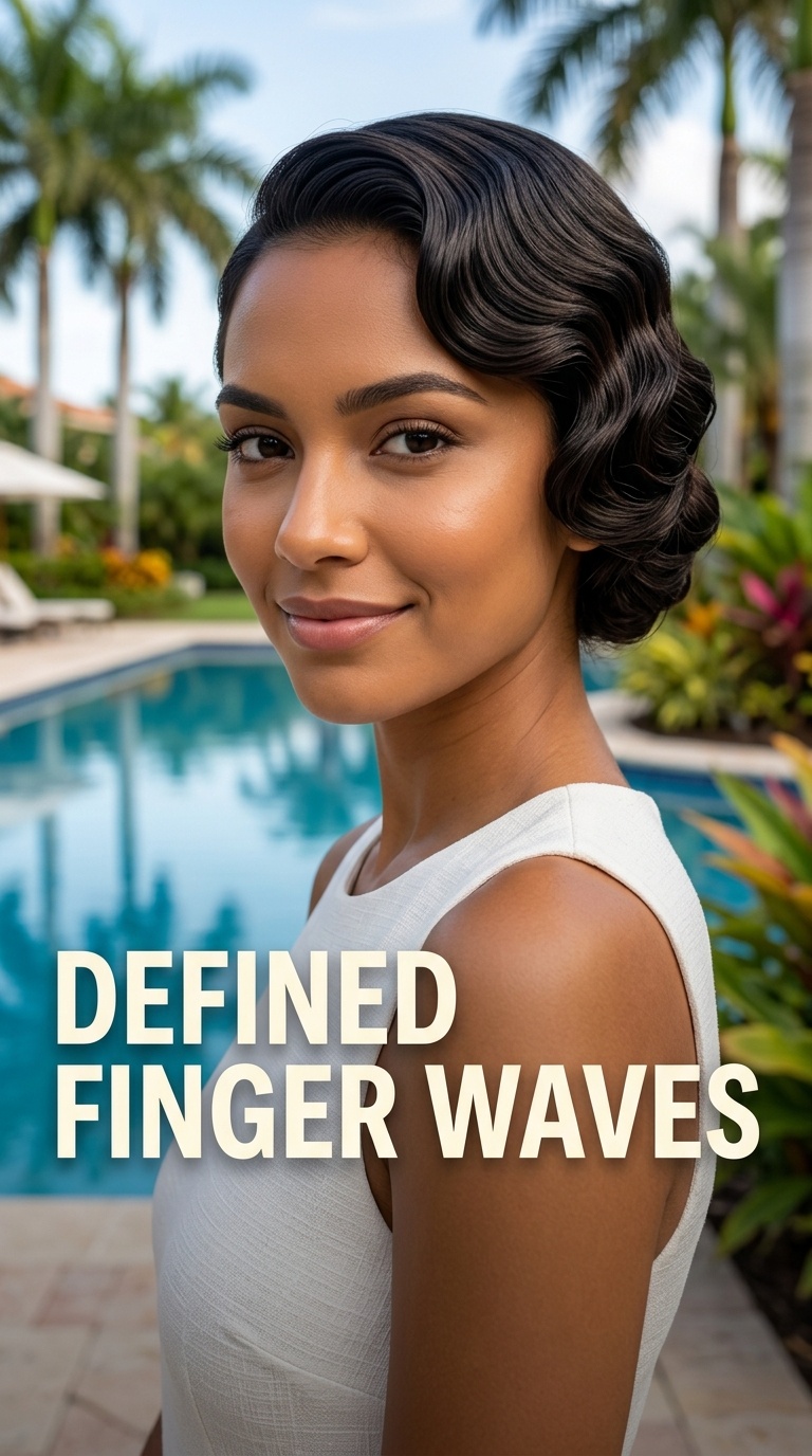 Defined Finger Waves