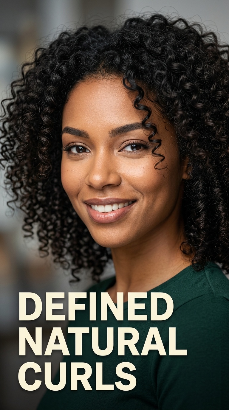 Defined Natural Curls