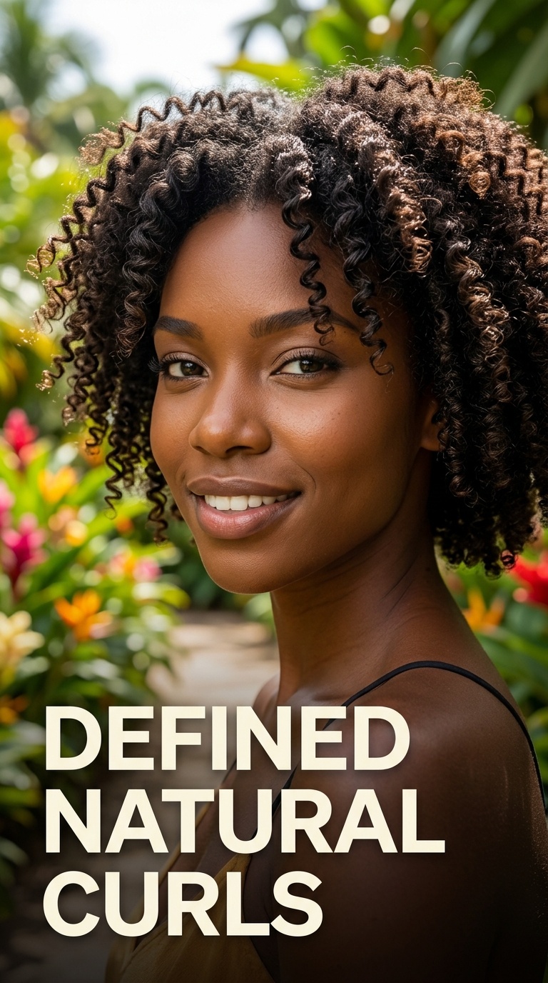 Defined Natural Curls