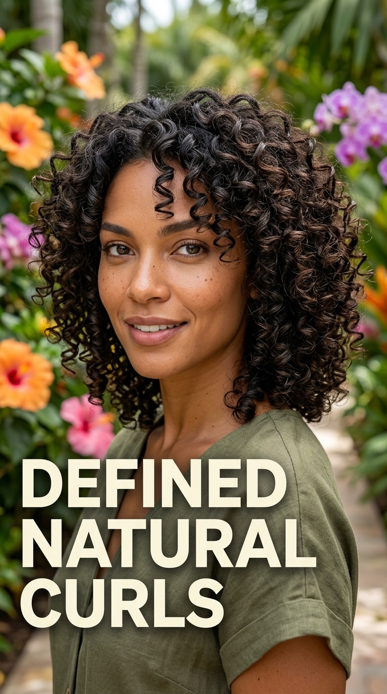 Defined Natural Curls
