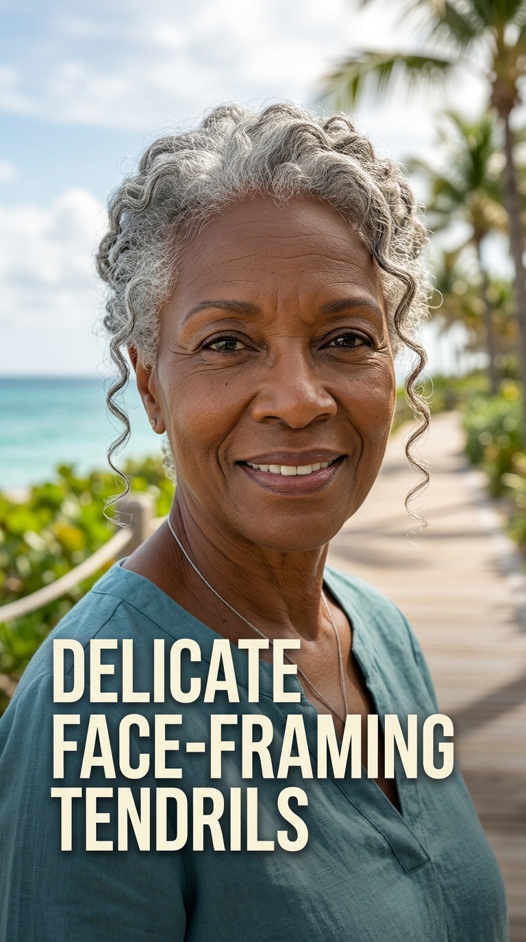 Delicate Face-Framing Tendrils