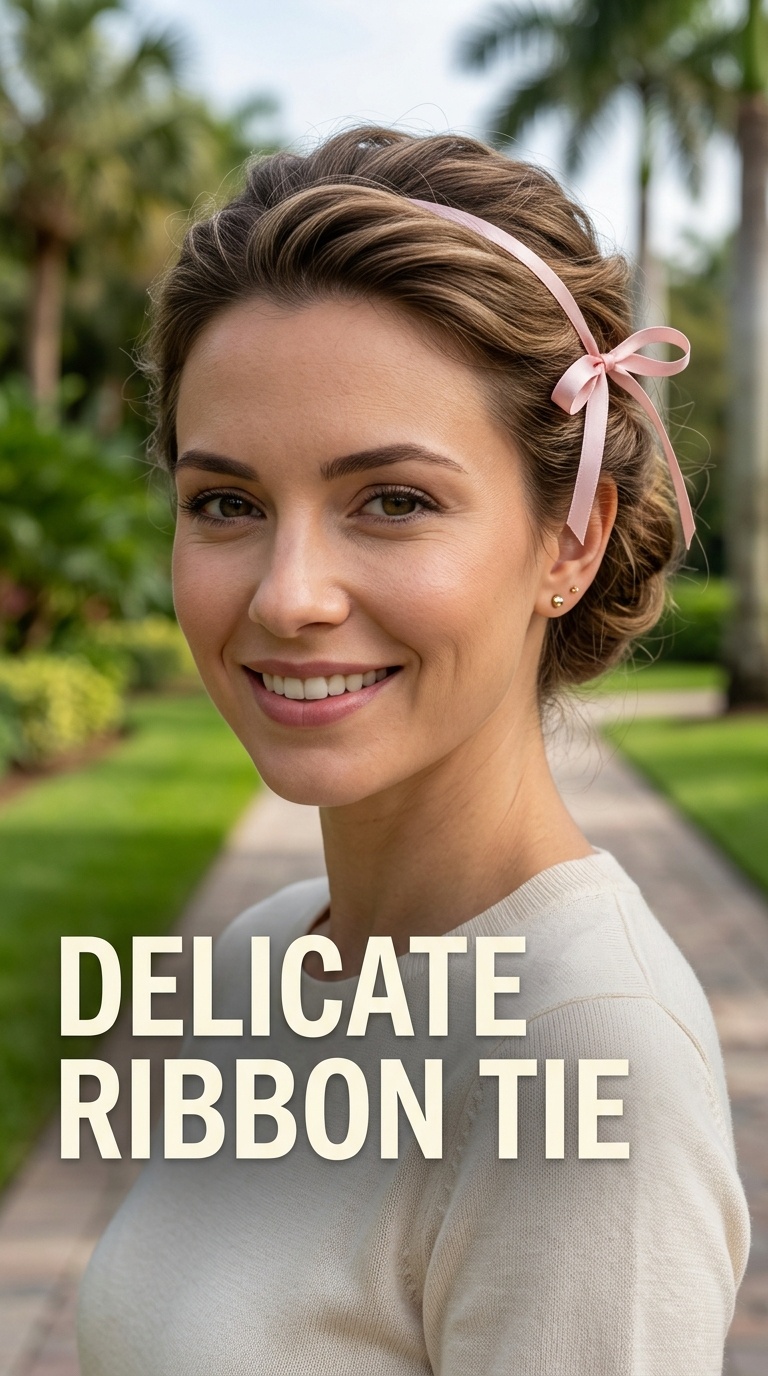 Delicate Ribbon Tie